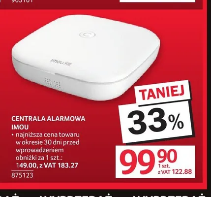 Centrala alarmowa IMOU promocja w Selgros