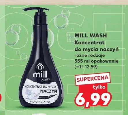 Koncentrat do mycia naczyń Mill Wash promocja w Kaufland