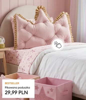 Pikowana poduszka promocja w Sinsay