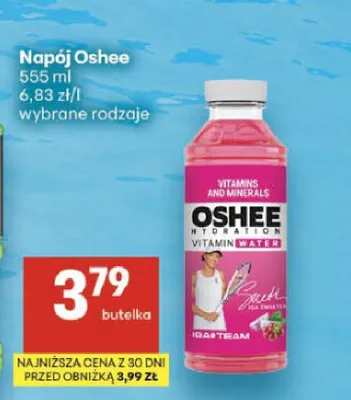 Napój Oshee Vitamin Water promocja w Delikatesy Centrum