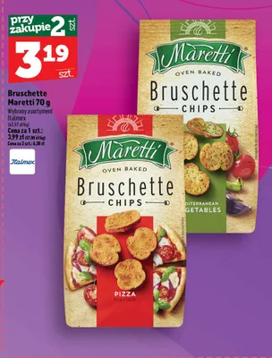 Bruschette Maretti Mediterranean Vegetables promocja w TOPAZ