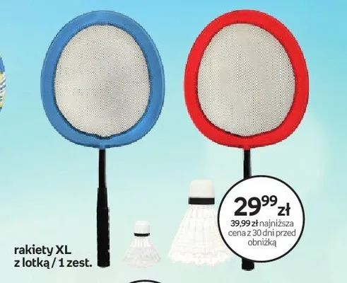Rakiety XL z lotką promocja w Empik