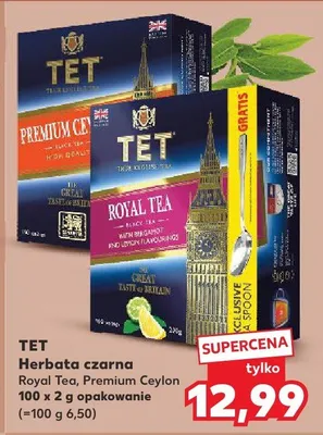 Herbata czarna Royal Tea, Premium Ceylon promocja w Kaufland