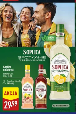 Soplica smakowa Śliwkowa promocja w Aldi