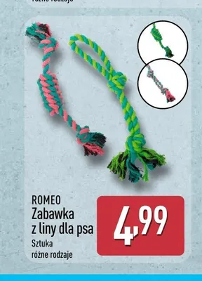 Zabawka z liny dla psa ROMEO promocja w Aldi