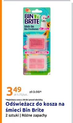 Odświeżacz do kosza na śmieci Bin Brite promocja w Action