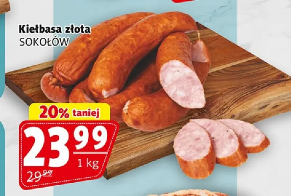 Kiełbasa złota Sokołów promocja w Prim Market