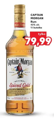 Rum Captain Morgan Spiced Gold promocja w Kaufland