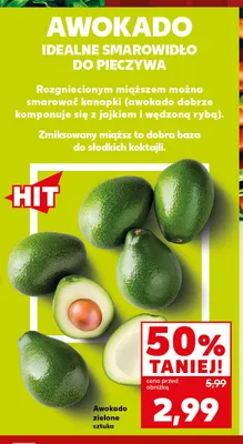 Awokado zielone promocja w Kaufland