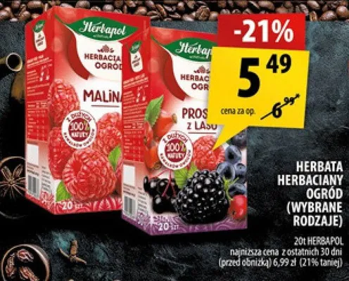 Herbata Herbaciany Ogród promocja w Arhelan