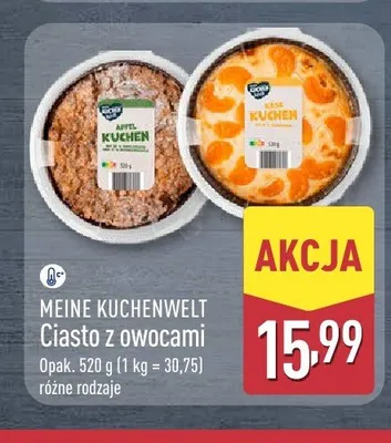 Ciasto z jabłkami Meine Kuchenwelt promocja w Aldi