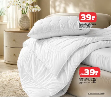 Kołdra Ulubiony Styl 220x200 cm promocja w Netto