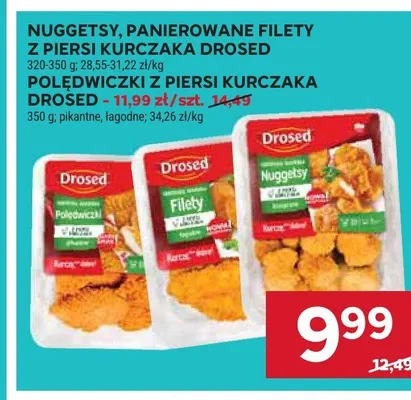 Polędwiczki z piersi kurczaka Drosed promocja w Stokrotka