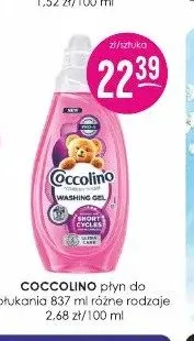 Płyn do płukania Coccolino promocja w Drogerie Jasmin
