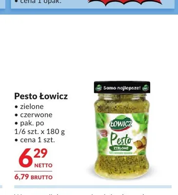 Pesto Łowicz Czerwone promocja w Makro