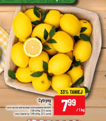 Cytryny promocja w POLOmarket