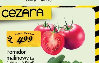 Pomidor malinowy promocja w CEZAR Delikatesy