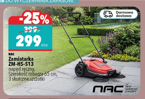 Zamiatarka Nac ZM-HS-S13 promocja w Biedronka Home
