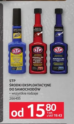 Środek do czyszczenia układu paliwowego Stp promocja w Selgros