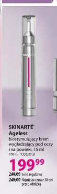 Krem pod oczy Skinarté Ageless biostymulujący wygładzający promocja w Hebe