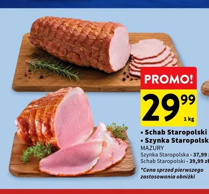 Szynka Staropolska Mazury promocja w Intermarche