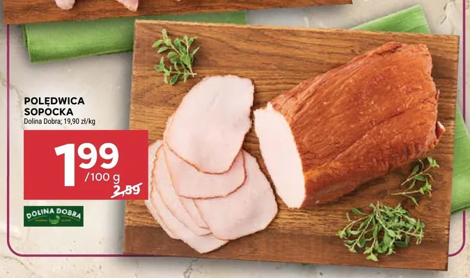 Polędwica sopocka Dolina Dobra promocja w Stokrotka