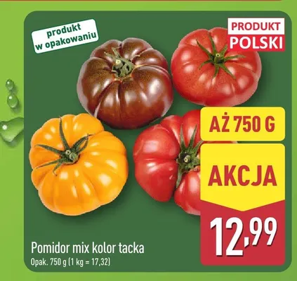 Pomidor mix kolor tacka polski promocja w Aldi