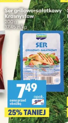 Ser grillowo-sałatkowy Krasnystaw promocja w Delikatesy Centrum