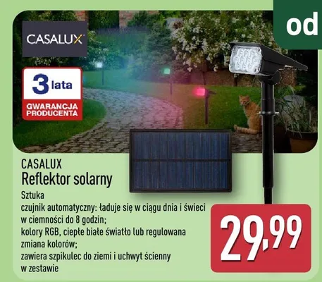 Reflektor solarny promocja w Aldi