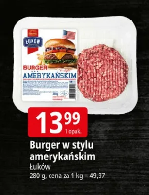 Burger w stylu amerykańskim promocja w Leclerc