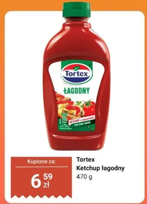 Ketchup łagodny promocja w Dino