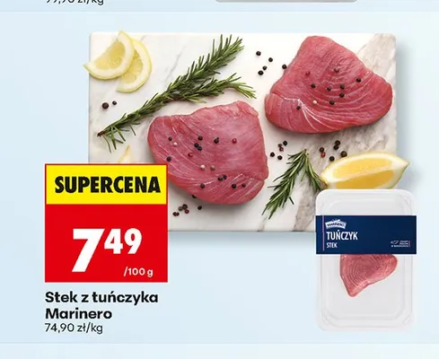 Stek z tuńczyka Marinero promocja w Biedronka