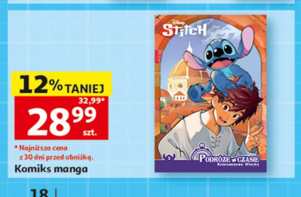 Komiks manga promocja w Auchan