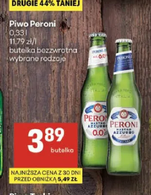Piwo bezalkoholowe Peroni Nastro Azzurro promocja w Delikatesy Centrum