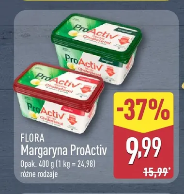 Margaryna ProActiv Flora promocja w Aldi