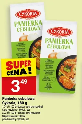 Panierka cebulowa Cykoria, 180g promocja w Twój Market