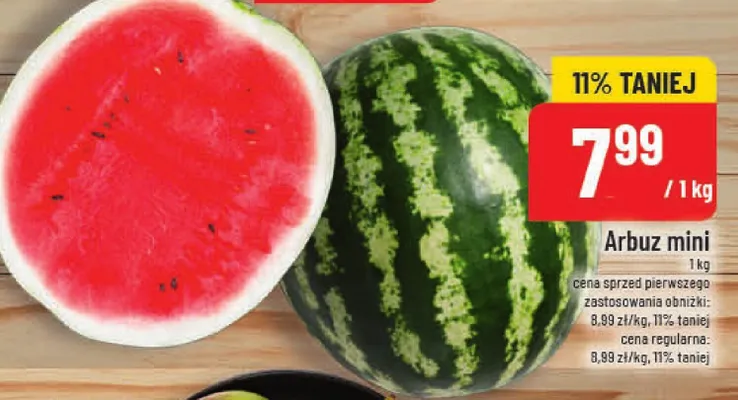 Arbuz mini POLOmarket promocja w POLOmarket