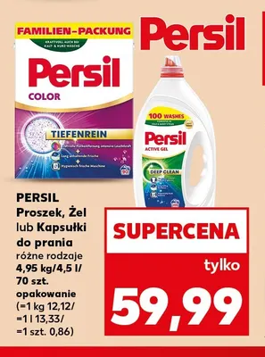 Proszek do prania Persil promocja w Kaufland