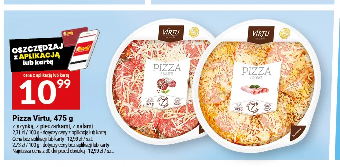 Pizza z pieczarkami Virtu promocja w Twój Market