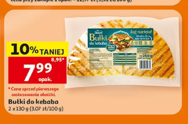 Bułki do kebaba Dakri promocja w Auchan