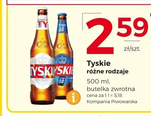 Piwo Tyskie Gronie promocja w Frac