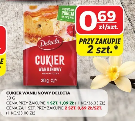 Cukier waniliowy promocja w Top Market