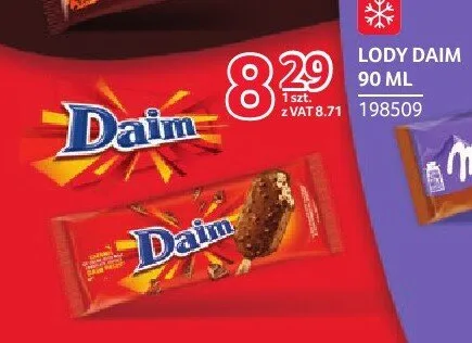 Lody Daim 90ml promocja w Selgros