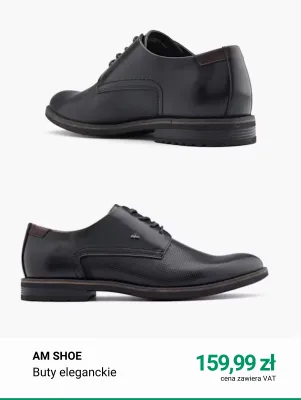 Buty eleganckie AM SHOE promocja w Deichmann