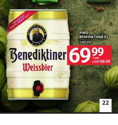 Piwo Benediktiner Weissbier promocja w Selgros