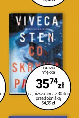 Książka Skrzydła Viveca Sten promocja w Empik