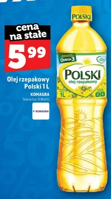 Olej rzepakowy Polski promocja w TOPAZ