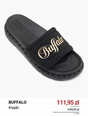 Klapki Buffalo promocja w Deichmann