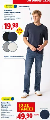 T-shirty męskie, 2 sztuki promocja w Lidl