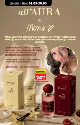 Woda perfumowana by Mona promocja w Biedronka